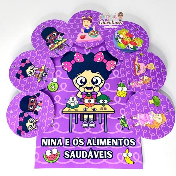 NINA E OS ALIMENTOS SAUDÁVEIS