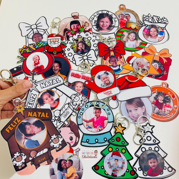 KIT CHAVEIROS NATALINOS - Imagem 7
