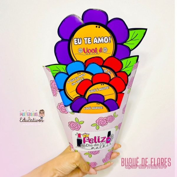 BUQUÊ DE FLORES- DIA DA MULHER - Imagem 2