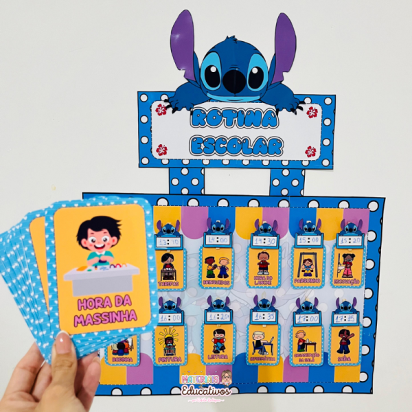 ROTINA ESCOLAR STITCH - Imagem 3