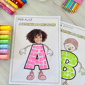 ATIVIDADE LETRA INICIAL DO NOME