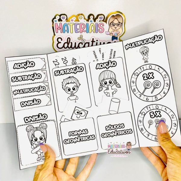 LAPBOOK MATEMÁTICO - Imagem 3