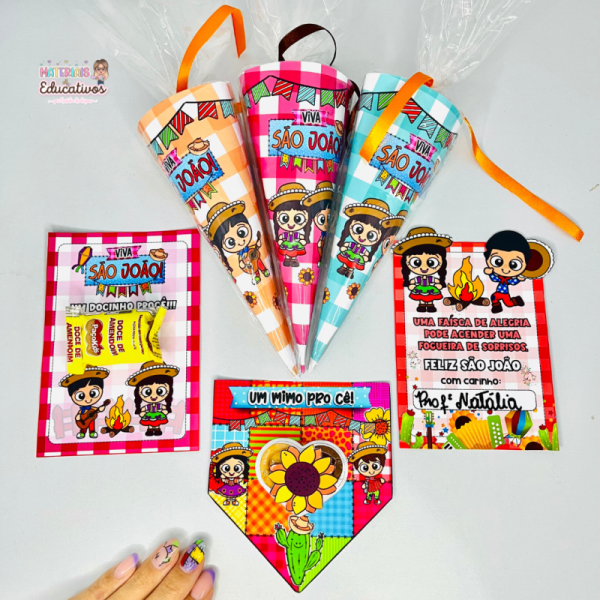 KIT LEMBRANCINHAS JUNINAS