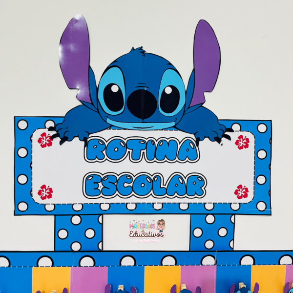 ROTINA ESCOLAR STITCH - Imagem 4