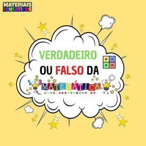 VERDADEIRO OU FALSO DA MATEMÁTICA