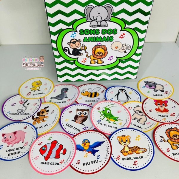 CAIXA SONS DOS ANIMAIS - Imagem 6