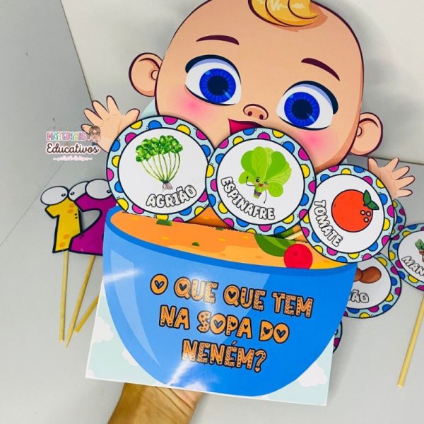 O QUE QUE TEM NA SOPA DO NENÉM- LUVA MUSICAL - Imagem 6