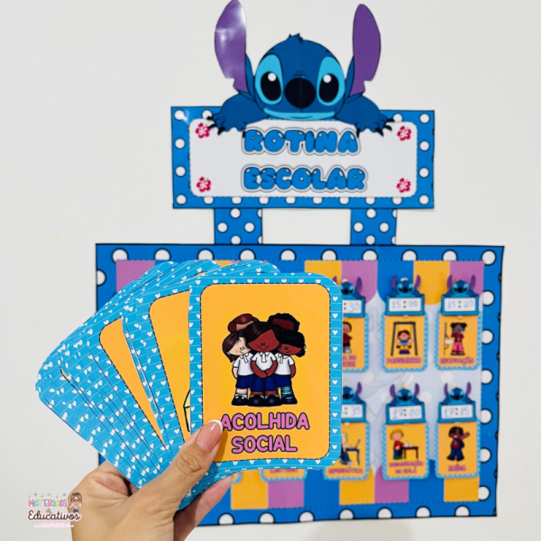 ROTINA ESCOLAR STITCH - Imagem 6