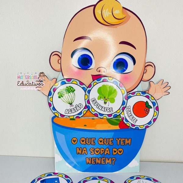 O QUE QUE TEM NA SOPA DO NENÉM- LUVA MUSICAL - Imagem 8