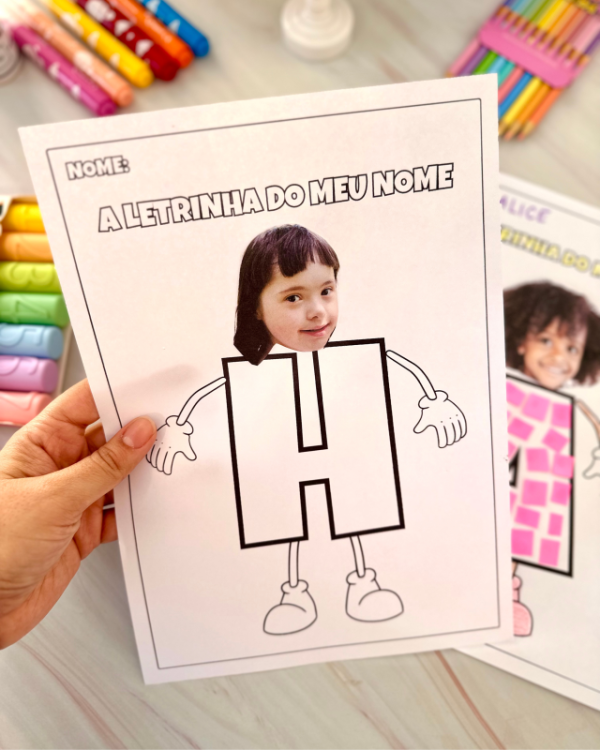 ATIVIDADE LETRA INICIAL DO NOME - Imagem 5