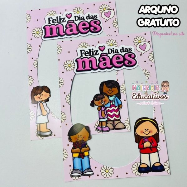 MOLDURA FOTO  DIA DAS MÃES