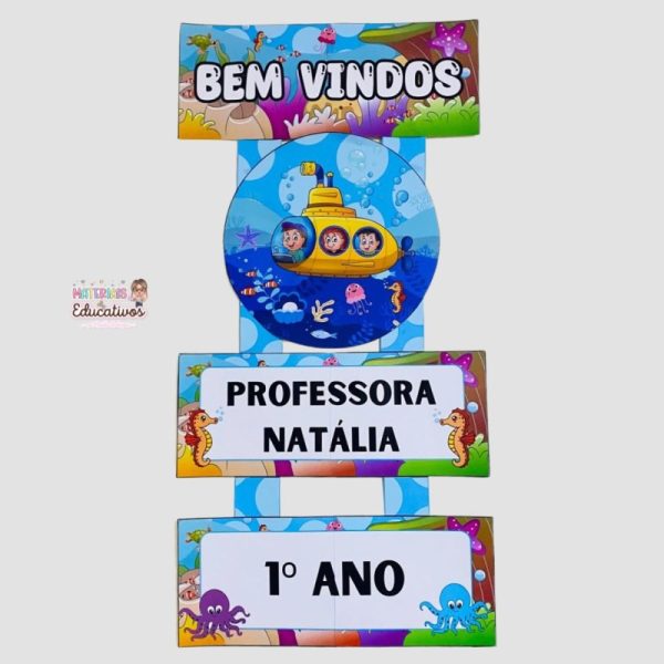 KIT SALA-FUNDO DO MAR - Imagem 2