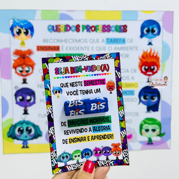 KIT ACOLHIDA PARA PROFESSORES