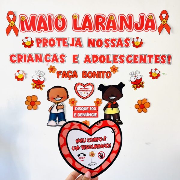 PAINEL MAIO LARANJA - Imagem 4