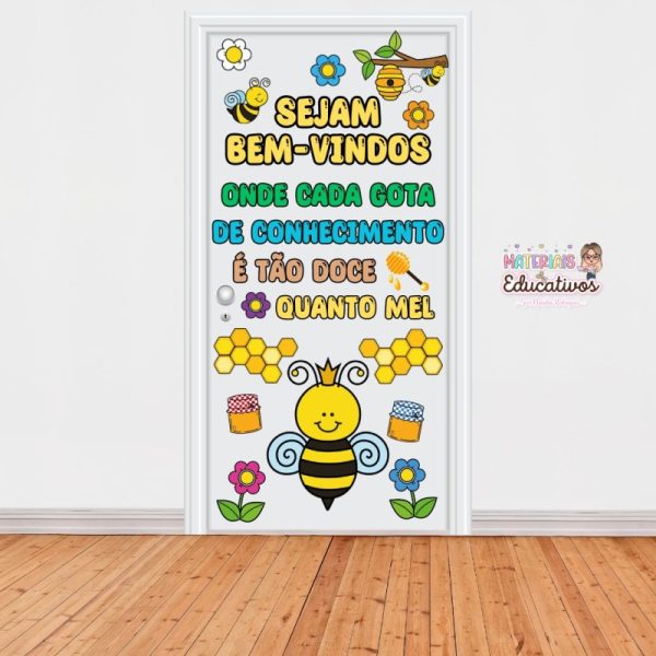 PAINEL BEM-VINDOS-ABELHINHA