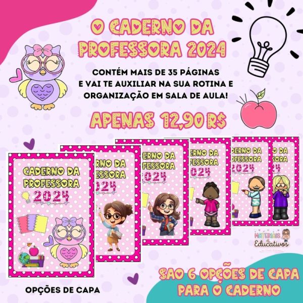 CADERNO DA PROFESSORA 2024 - Imagem 2