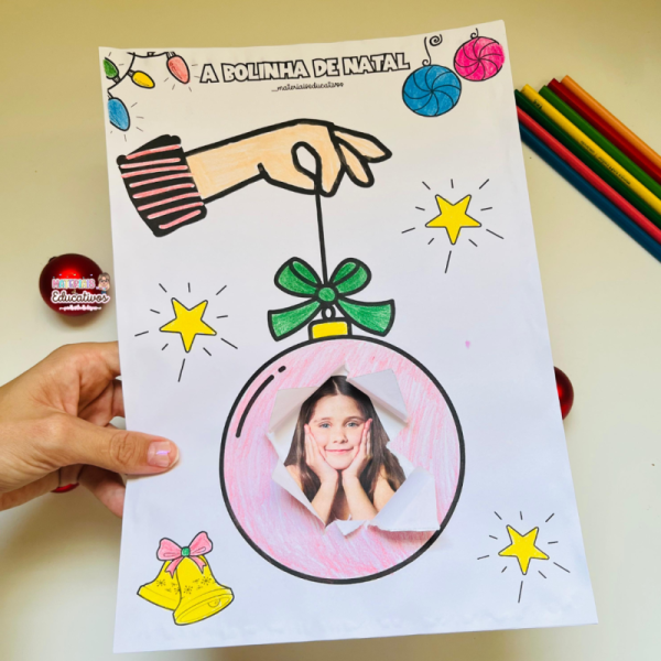 ATIVIDADE BOLINHA DE NATAL - Imagem 2