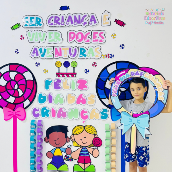 PAINEL DIA DAS CRIANÇAS DOCE AVENTURA
