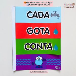 LIVRO INTERATIVO- DIA DA ÁGUA