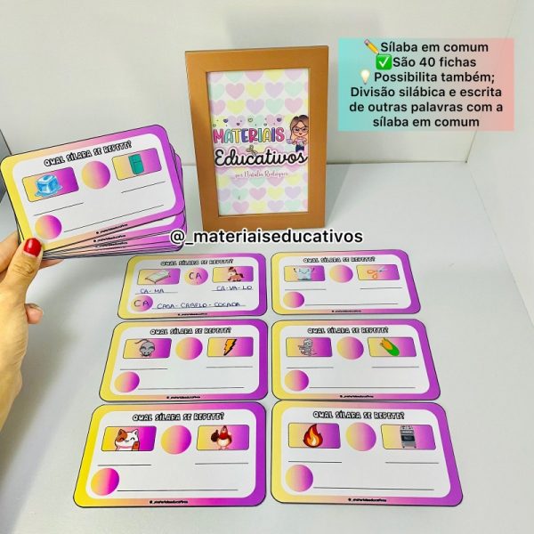 SÍLABA EM COMUM (SIMPLES)