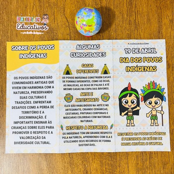 FOLDER DIA DOS POVOS INDÍGENAS - Imagem 2