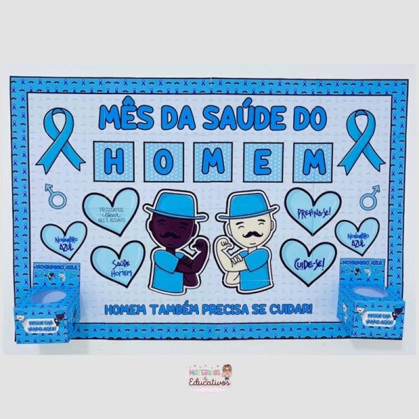 MURAL NOVEMBRO AZUL