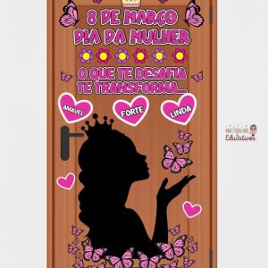 PAINEL PORTA DIA DA MULHER