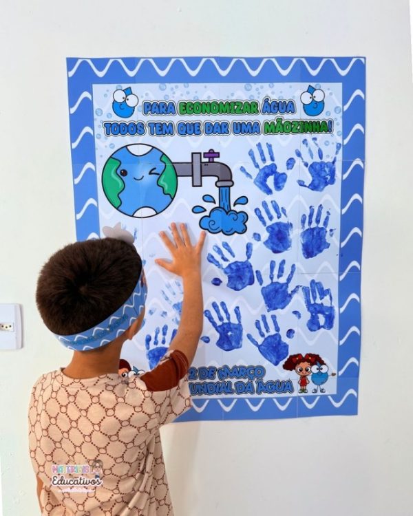 MURAL COLETIVO DIA DA ÁGUA - Imagem 2