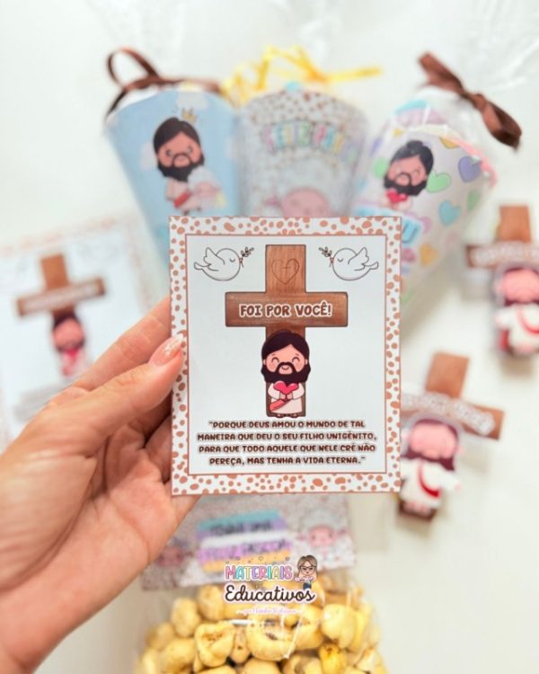 KIT LEMBRANCINHAS PÁSCOA CRISTÃ - Imagem 5