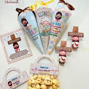 KIT LEMBRANCINHAS PÁSCOA CRISTÃ