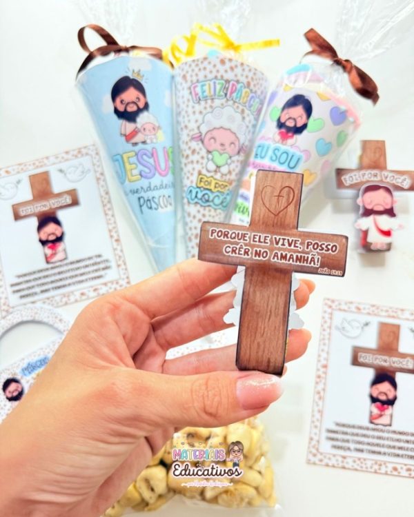 KIT LEMBRANCINHAS PÁSCOA CRISTÃ - Imagem 4