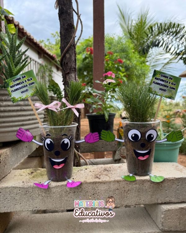 PLANTINHA INTERATIVA NO COPO - Imagem 4