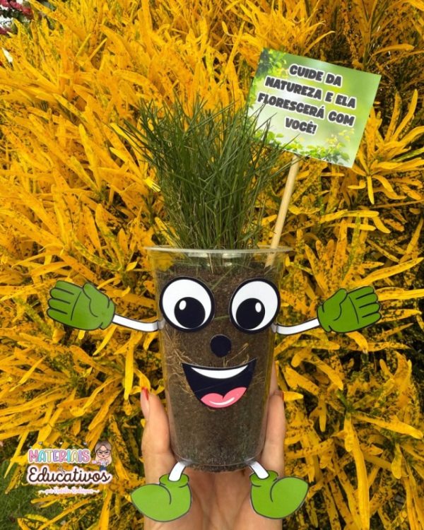 PLANTINHA INTERATIVA NO COPO - Imagem 3