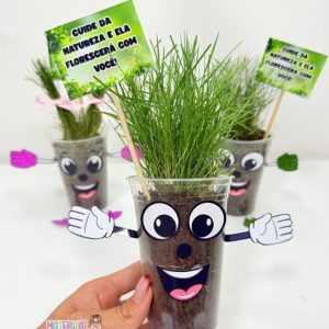 PLANTINHA INTERATIVA NO COPO