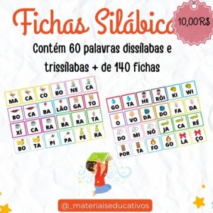 FICHAS SILÁBICAS