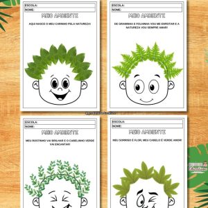 ATIVIDADES INTERATIVAS: CABELINHO MEIO AMBIENTE