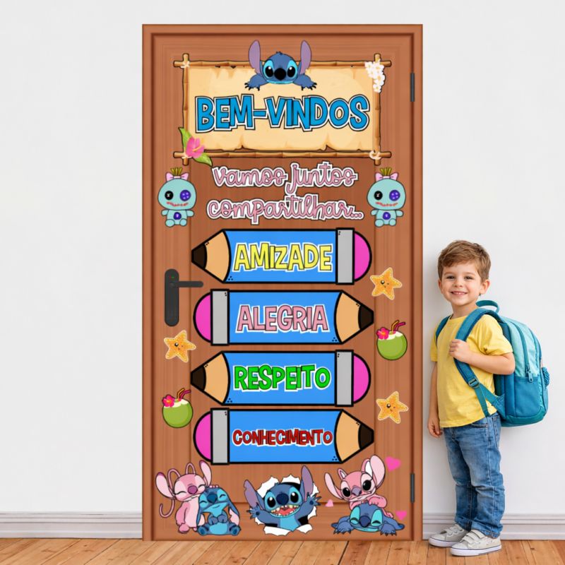 PAINEL STITCH VOLTA ÀS AULAS