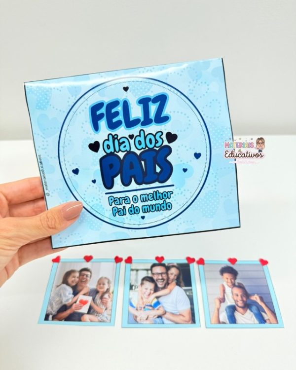 Cartão Memórias 3D para o Dia dos Pais - Imagem 2