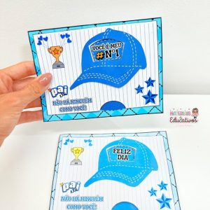 Boné do Papai – Um carinho em forma de cartão