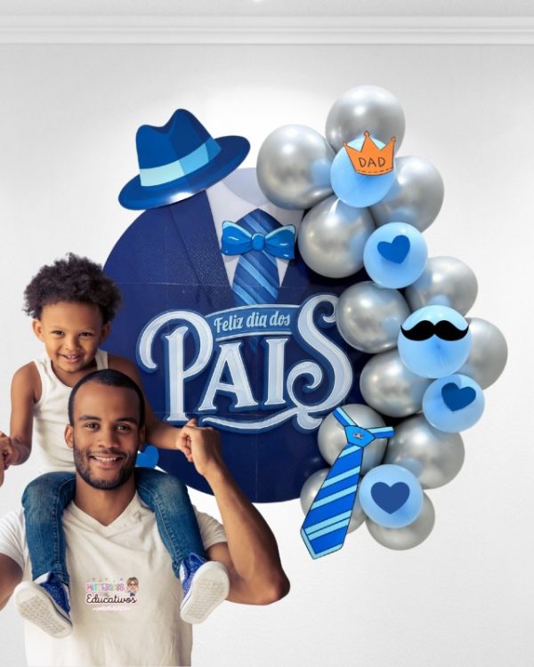 PAINEL REDONDO DIA DOS PAIS