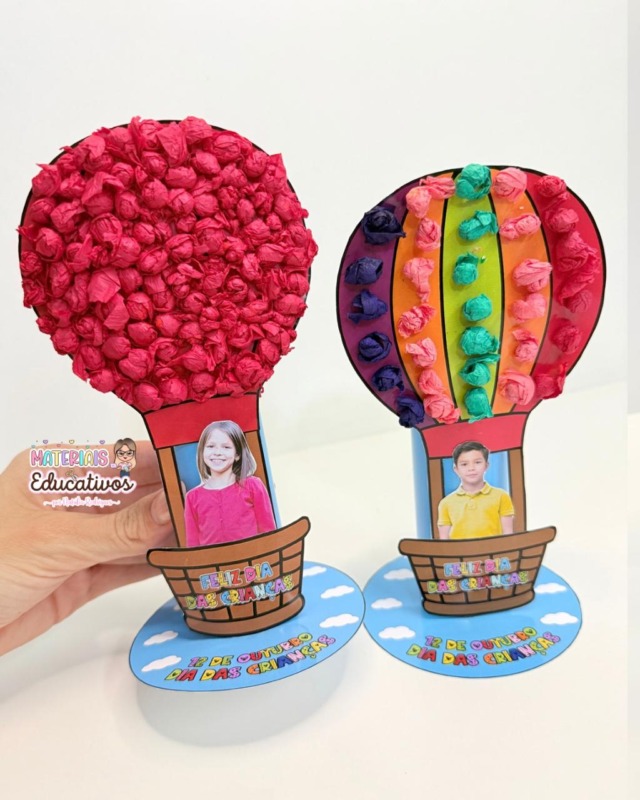BALÃO MÁGICO-ATIVIDADE E LEMBRANCINHA DIA DAS CRIANÇAS