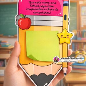 Cartão Retorno aos Professores