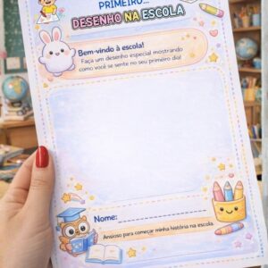 Meu Primeiro Desenho na Escola