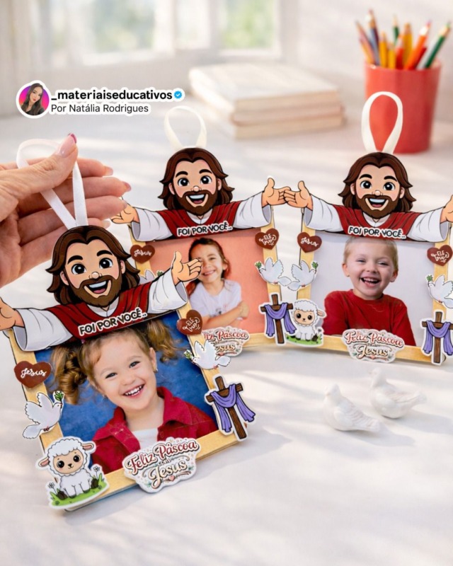 RETRATO PÁSCOA CRISTÃ-FOI POR VOCÊ