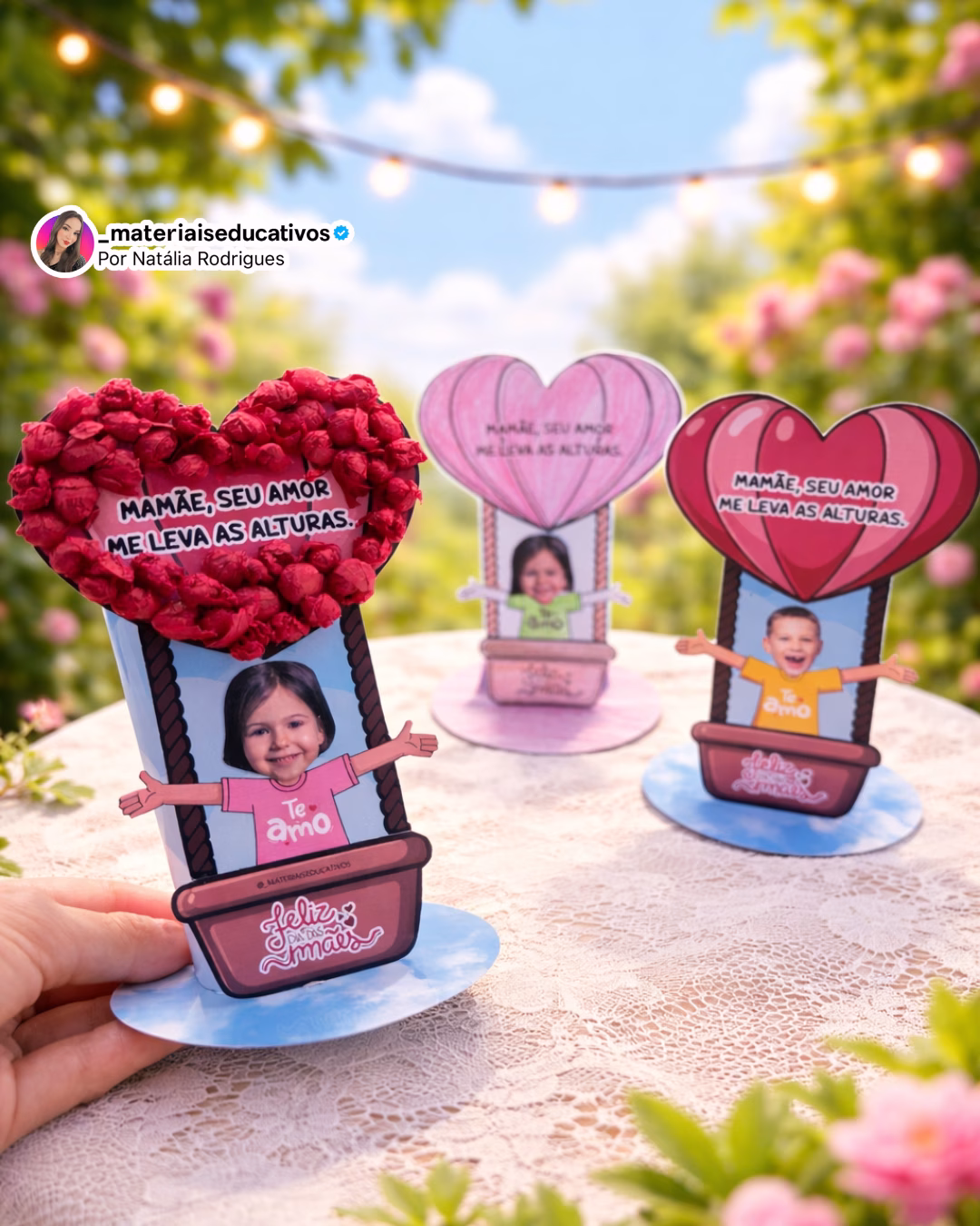 BALÃO INTERATIVO AMOR DA MAMÃE
