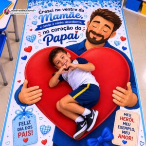 TAPETE PARA FOTOS DIA DOS PAIS